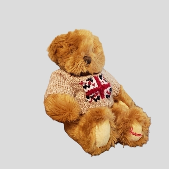 HARRODS Knightsbridge Toy Kingdom Teddy Bear - - Picture 1 of 6